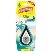 WUNDER-BAUM CLIP CAR AIR FRESHENER TROPICAL